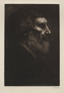 Cabeza de un hombre de Alphonse Legros