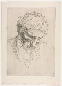 Cabeza de un hombre de Alphonse Legros