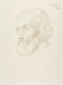 Cabeza de un hombre de Alphonse Legros