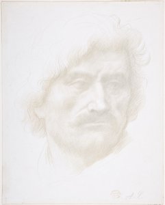 Cabeza de un hombre de Alphonse Legros