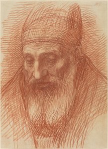 Cabeza de un sacerdote de Alphonse Legros