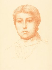 Cabeza de una joven (Tête de jeune fille)