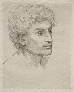 Cabeza de un Joven de Alphonse Legros