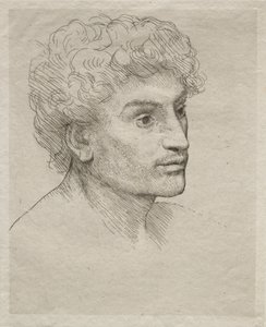 Cabeza de un joven de Alphonse Legros