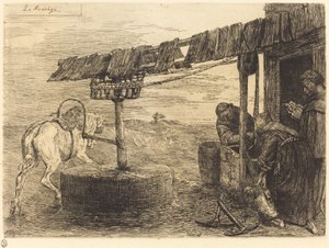 Molino impulsado por caballos de Alphonse Legros