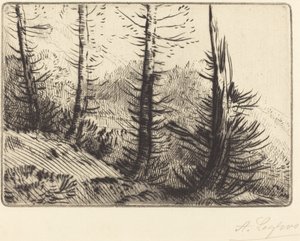 En los Pirineos de Alphonse Legros