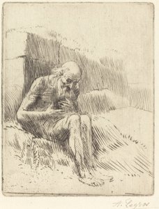 Job, 2da placa de Alphonse Legros