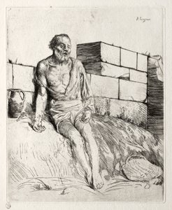 Job Primera Placa de Alphonse Legros