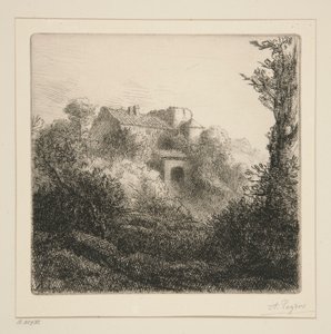 La granja en la colina de Alphonse Legros