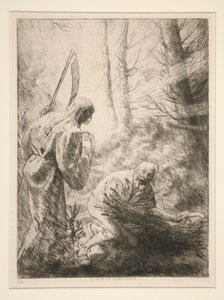 La Mort at le Bucheron, No. 2 (La muerte y el leñador)