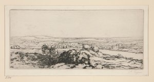 La Vallee des Dunes de Alphonse Legros