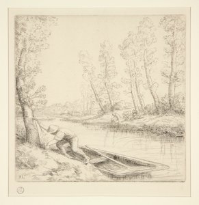 mañana en el río de Alphonse Legros