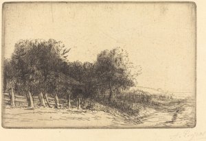 Paisaje de Alphonse Legros