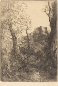 Paisaje de Alphonse Legros