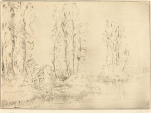 Paisaje de Alphonse Legros