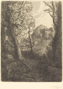 Paisaje de Alphonse Legros