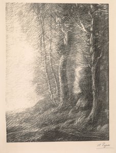Paisaje de Alphonse Legros