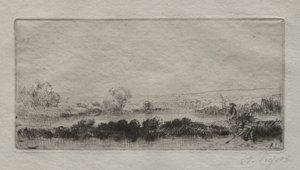 Paisaje con turbera: En el pantano de Alphonse Legros