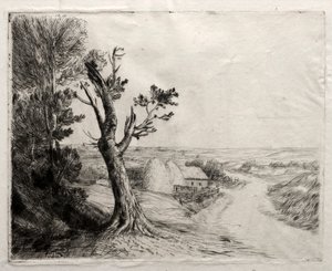 Paisaje con Pajares