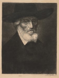 Gran retrato de Thomas Carlyle de Alphonse Legros