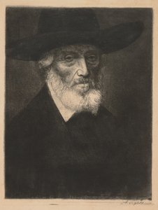 Gran retrato de Thomas Carlyle de Alphonse Legros