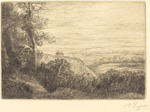 Últimos rayos Les derniers rayons de Alphonse Legros