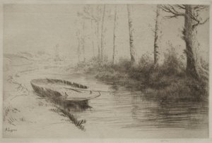 El Canal: Efecto de la mañana de Alphonse Legros