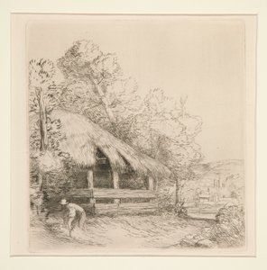 Le petit hangar (El pequeño cobertizo) de Alphonse Legros