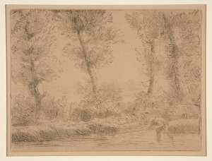 Les Bords de la Liane (Las orillas del Liane) de Alphonse Legros