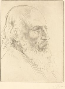 Lord A. Tennyson, 3ra placa de Alphonse Legros