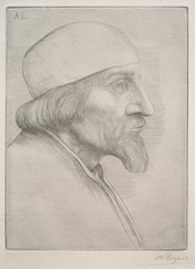 Hombre con Solideo de Alphonse Legros