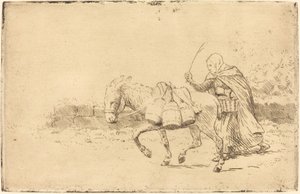 Lechera de Boulogne, 1ª placa de Alphonse Legros