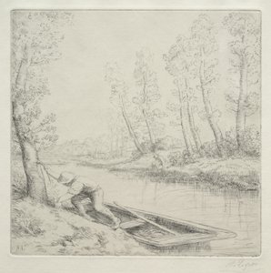 Mañana en el río de Alphonse Legros