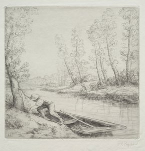 Mañana en el río de Alphonse Legros