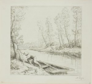 Mañana en el río de Alphonse Legros