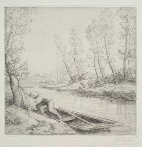 Mañana en el río de Alphonse Legros