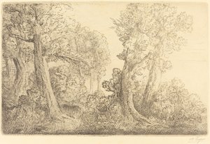 Cerca del bosque, Veronne Pres du bois, Veronne de Alphonse Legros