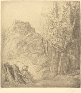 Viejo pueblo Ville vieille de Alphonse Legros