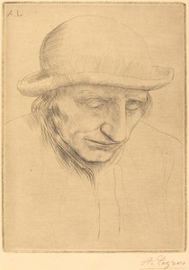 Campesino con Sombrero Redondo de Alphonse Legros
