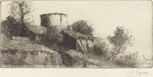 La torre de las palomas de Alphonse Legros