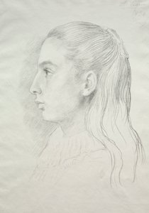 Retrato de la Srta. Nora E. Legros de Alphonse Legros