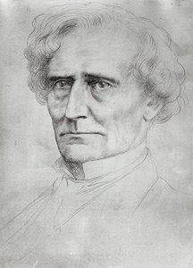 Retrato de Hector Berlioz (1803-69)