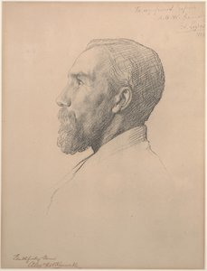 Retrato del Profesor Alexander Kennedy de Alphonse Legros