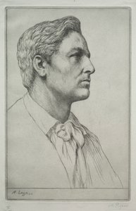 Retrato de Sir Charles Holroyd de Alphonse Legros