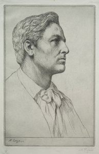 Retrato de Sir Charles Holroyd de Alphonse Legros