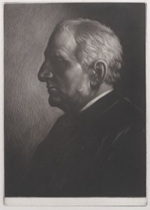 Retrato de Sir Francis Seymour Haden, 1881 de Alphonse Legros