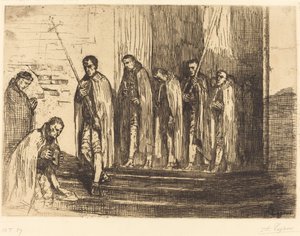 Procesión Saliendo de una Iglesia