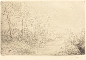 Ribera del río de Alphonse Legros