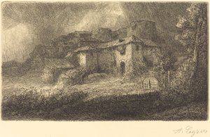 Ruinas de un castillo (Les ruines du chateau)