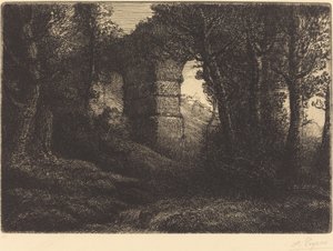 Ruinas de un Antiguo Acueducto de Alphonse Legros